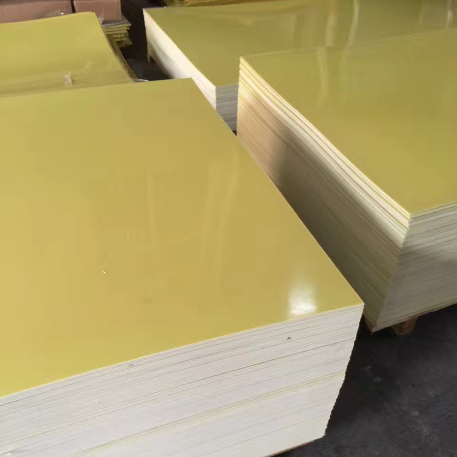 Feuille de fibre de verre époxy jaune 3240